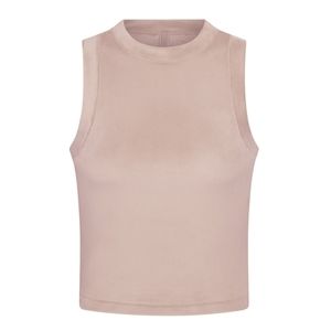 SKIMS SOLD OUT VELOUR CREW NECK TANK TOP